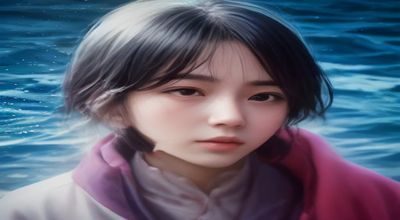 韩国漫画平台横评视频封面，测评人在手机屏幕前对比多个正版阅读平台的界面与功能
